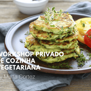 Workshop privado de cozinha vegetariana - 2 pessoas