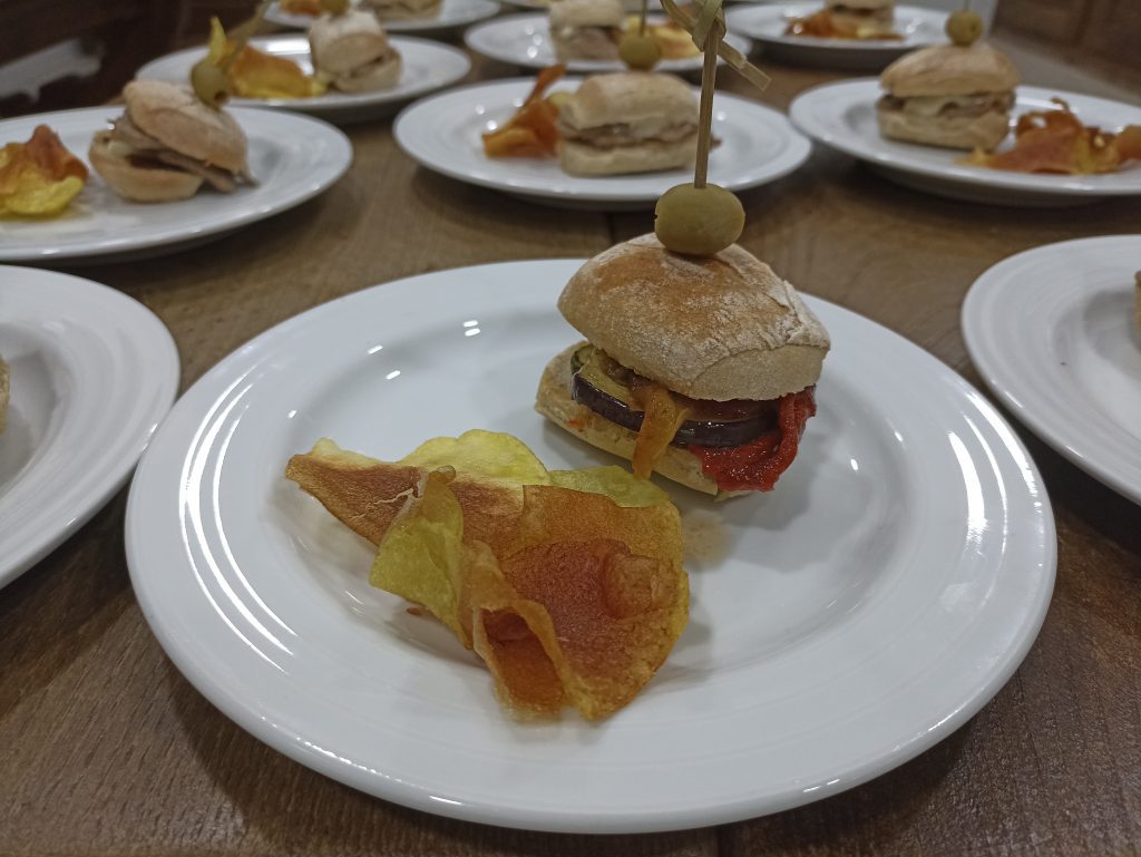 mini preguinho vegetariano