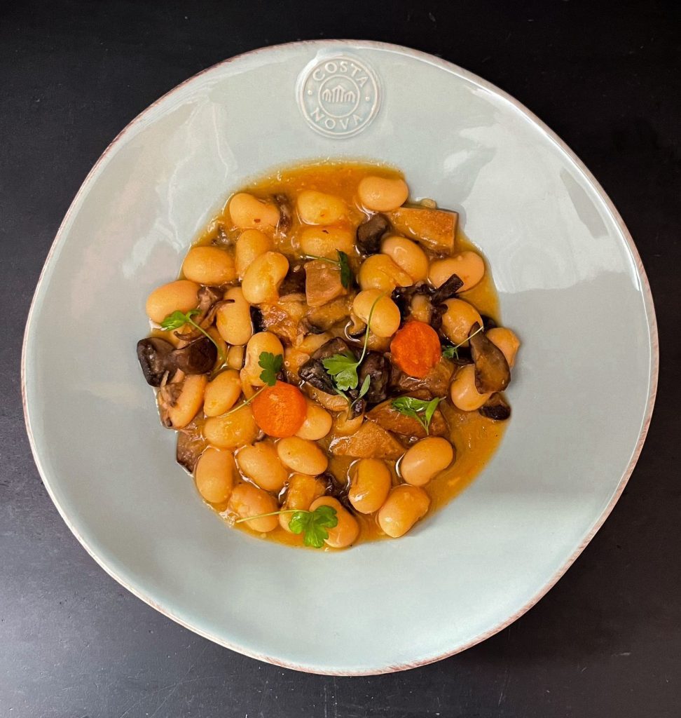 Feijoada de cogumelos